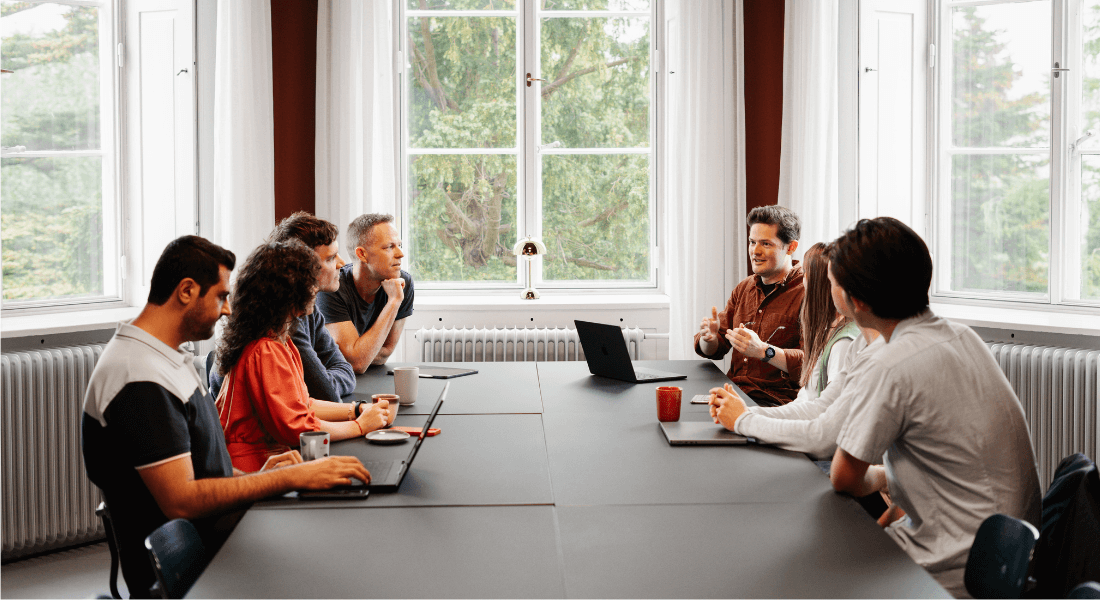 People in the meeting room